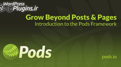 دانلود افزونه Pods Custom Content Types and Fields