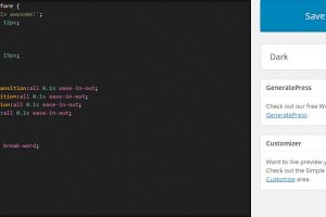 دانلود افزونه سفارشی سازی CSS در وردپرس - Simple CSS