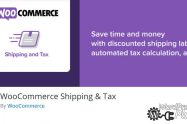 دانلود افزونه حمل و نقل و مالیات ووکامرس WooCommerce Shipping & Tax